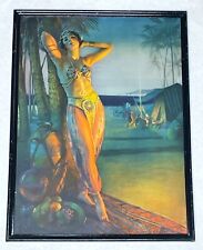 Gene Pressler ~ Art Deco ~ Original Print -SWEET ROSE OF ARABY~1927