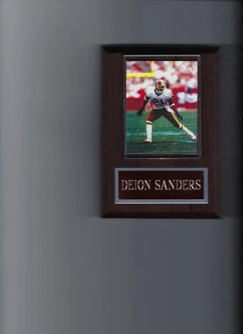 DEION SANDERS PLAQUE WASHINGTON REDSKINS FOOTBALL NFL Cover
