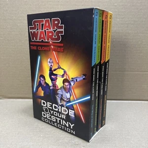 Star Wars The Clone Wars Books Decide Your Destiny Collection Box Set 4 VGC 4 - Picture 1 of 5