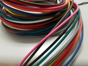 100 FT AUTOMOTIVE PRIMARY WIRE 14 A GAUGE AWG HIGH TEMP GXL 10 COLORS 10 FT EA P - Picture 1 of 1
