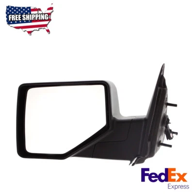 Espejo retrovisor negro texturizado lado del conductor para 06-11 Ford Ranger Mazda B3000 B4000 Foto 1 de 4