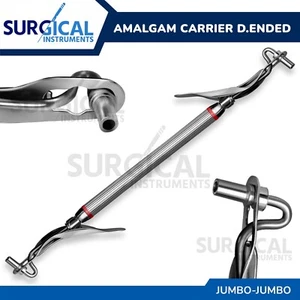 Amalgam Carrier Double Ended Jumbo / Jumbo Stainless Dental Filling German Grade - Picture 1 of 6