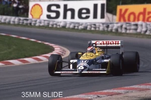 NELSON PIQUET WILLIAMS FW11B F1 35MM SLIDE BRITISH GP 1987 TRANSPARENCY - Picture 1 of 3