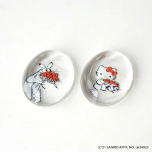 Sanrio Hello Kitty x Choju Jinbutsu Giga Tachikichi palillo reposo manzanas - Imagen 1 de 6