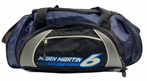 Vintage 90's Mark Martin #6 Valvoline Racing Nascar Duffel Bag 20” X 12” X 10” Cover