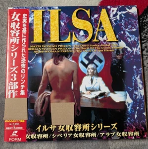 Ilsa Trilogy Laserdisc Japan FFL-008 She Wolf of the SS, Harem Keeper, Tigerin - Bild 1 von 5