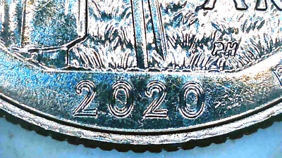 2020 D Quarter Weir Farm Triple Die Obverse & Reverse ERRORS - Image 1 of 4