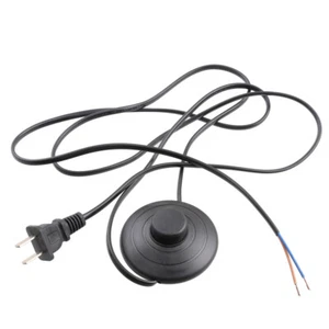 Black Lamp Foot Switch Power Pedal Light FootSwitch 1.8m - Picture 1 of 5