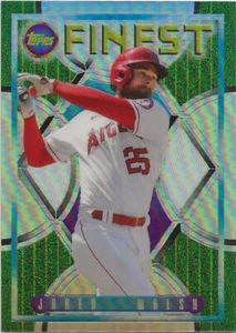 2022 Topps Finest Flashbacks JARED WALSH SP Silver Refractor Parallel Angels #58 - Picture 1 of 1