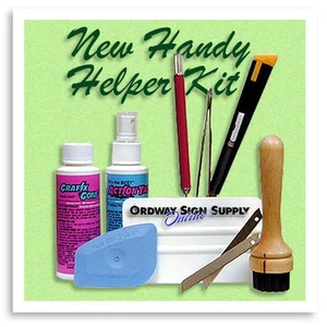 The Ordway Signmaker Grafik Vinyl Anwendung handliches Helfer-Kit - Bild 1 von 1