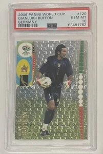 2006 Panini World Cup Soccer Champ#120 Gianluigi Buffon Italy PSA 10 Gem Mint - Picture 1 of 2