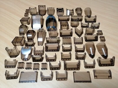 LEGO Großes Konvolut Cockpits Scheiben transparent / CITY Creator Sammlung - Bild 1 von 4