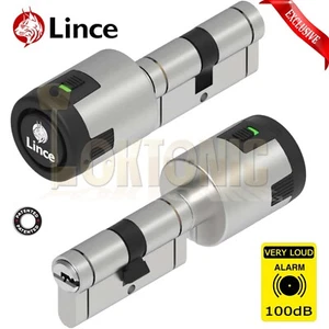 Lince CPLUS 100dB Alarm Euro Cylinder Composite Door Lock Anti Snap Bump Drill - Picture 1 of 13