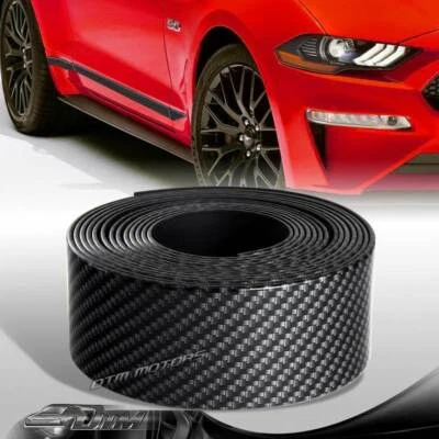 Body Kit/Bumper Lip/Side Skirt Carbon Look Edge Decorative Protector 1.5m X 40mm - Image 1 of 4