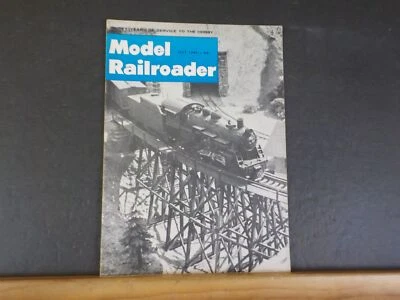 模型 Railroader 杂志 1964 年 7 月运营风车 城市间 路权 — 第 1/2 张图片