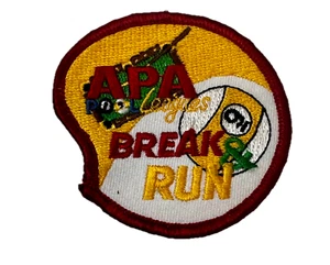 APA Pool Billard League Break & Run Patch - Bild 1 von 4