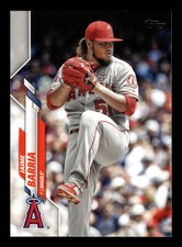 2020 Topps Series 2 Jaime Barria #428  Los Angeles Angels  Baseball Card