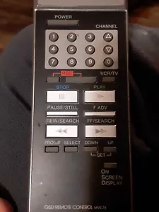 Original Kodak VSQS0409 Remote Control for parts mon working  - Picture 1 of 7