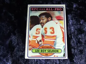 1980 Lee Roy Selmon Tampa Bay Buccaneers Topps Card #260 - Picture 1 of 2