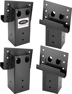 Mofeez Outdoor 4X4 Compound Angle Brackets for Deer Stand Hunting Blinds Shootin - Image 1 of 4