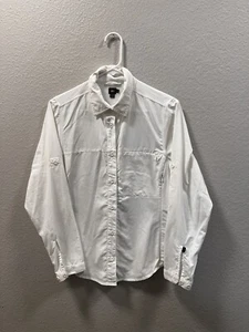 REI UPF30+ Button Down Damen Shirt Off White Größe M Wandern - Bild 1 von 7
