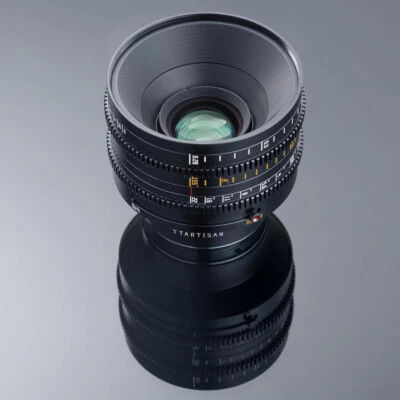 Lente Prime Cine Marco Completo TTArtisan 35mm T2.1 para Fuji Canon Nikon Sony Montura L Foto 1 de 4