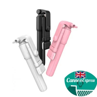 Hands free LED Selfie Stick Bluetooth Remote Control Mobile Phone Holder stand - Image 1 of 4