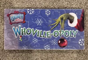 Whoville-Opoly Board Game How the Grinch Stole Christmas Vintage 2000 Complete! - Picture 1 of 10