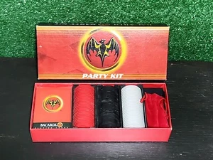 Bacardi Party Set Spielkarten Poker Chips Männerhöhle Alkohol Werbung Bar NEU - Bild 1 von 7