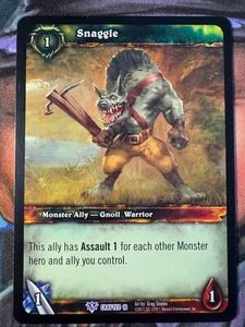 World of Warcraft TCG Promo Crafted 10 Snaggle - Imagen 1 de 2