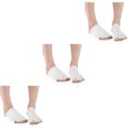  3 Pairs Nonslip Sock Womens Socks Hosiery Gel Toe Protector Moisturizing