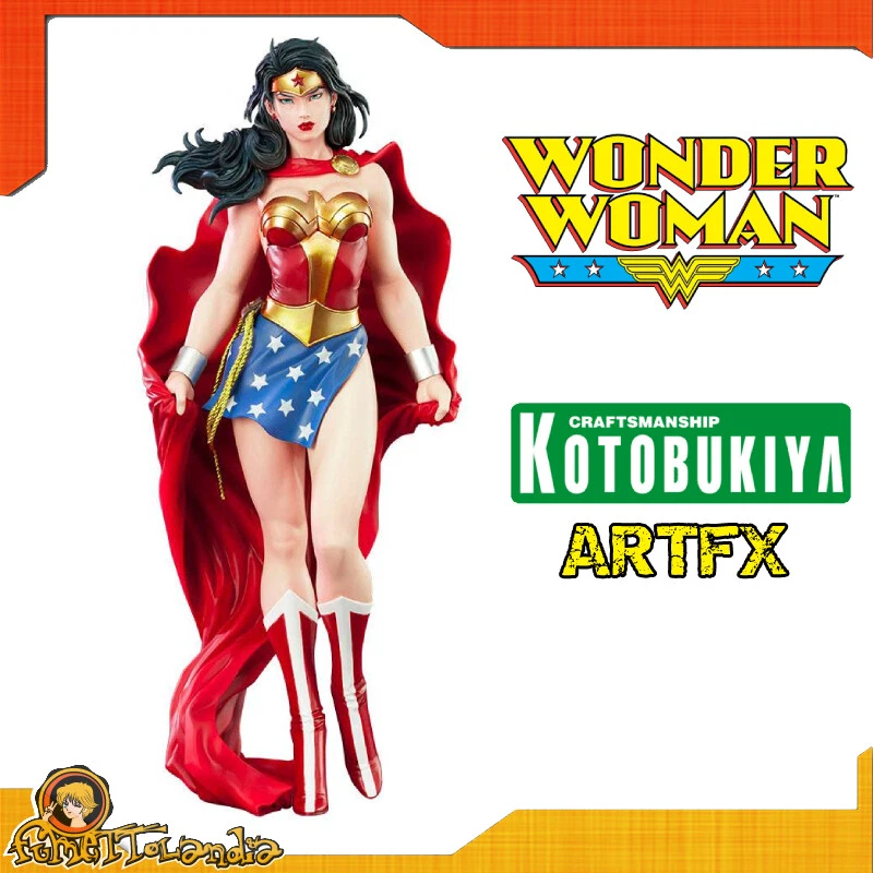 Statua Statuetta Kotobukiya ARTFX DC Comics di Wonder Woman Jim Lee Statue 30 cm - Immagine 1 di 4