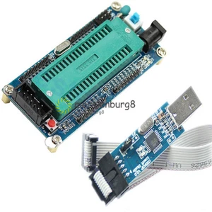 ATMEGA16 Minimum System AVR Board ATmega32 + USB ISP USBasp Programmer For ATMEL - Bild 1 von 4