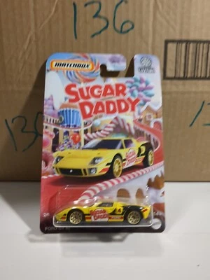 Matchbox 2024 Candy Series Ford GT 40 Sugar Daddy Yellow 2/6 1:64 Diecast Car - Image 1 of 4