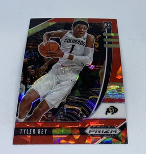 2020-21 Panini Prizm Draft Picks TYLER BEY RC Rookie Red Cracked Ice #75 - Picture 1 of 2
