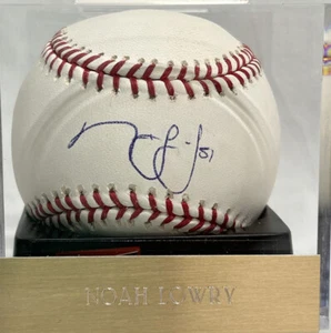 Noah Lowry Pitcher San Francisco Giants Signed Baseball Official MLB - Picture 1 of 3
