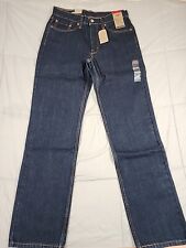 Mens 550 Levi's Relaxed Fit Jeans Size 32 X 34 Rinse