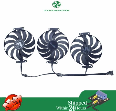 95MM T129215SU FOR ASUS TUF Gaming RX 6700 XT RX 6800 XT RX 6900 XT Card fan - Image 1 of 2