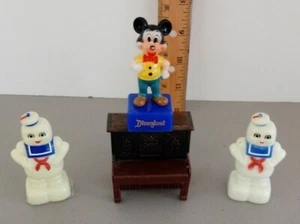 Lot of 4 Vintage Pencil Sharpeners - Disney, Doughboy, & Piano - Picture 1 of 15