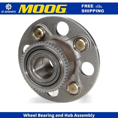 Conjunto de cojinete de rueda y buje trasero MOOG 2001 2002 para Honda Civic 2001-2005 Foto 1 de 4