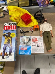 figurine Palitoy 40th Action Man Adventurer Realistic Hair 12" 2006 incomplet - Imagen 1 de 24