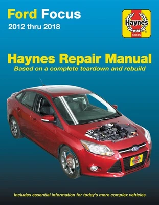 Ford Focus Haynes Repair Manual service workshop book Haynes - Image 1 of 3