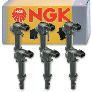 6 pcs NGK Ignition Coil for 2007-2008 Dodge Nitro 3.7L V6 - Spark Plug Tune ge - Picture 1 of 5