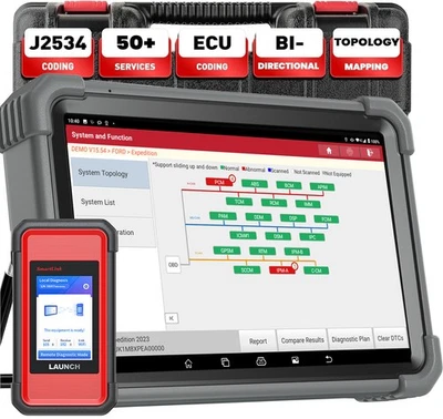 LAUNCH X431 PRO3 V+ Elite Auto strumento di scansione di programmazione J2534 - Immagine 1 di 4