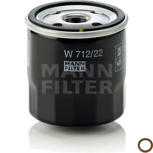 MANN-FILTER Ölfilter mit Dichtring für Opel Chevrolet Astra G CC F48 F08  - Bild 1 von 3
