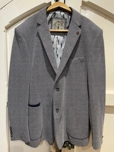 Mens House of CAVANI Sports / Summer Jacket | Size UK 50 / EU 60 | Light Blue - Picture 1 of 14
