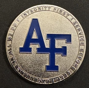 US Air Force Academy Challenge Coin NCAA-DOD Care Consortium - Foto 1 di 2