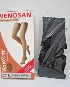 VENOSAN VenoSoft Mikrofaser Oberschenkel mit Silikon Top OT 30-40 mmHg - Bild 1 von 3