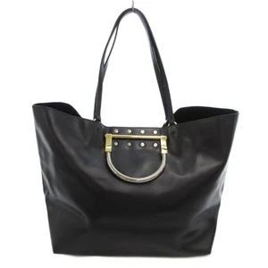 ZANCHETTI Tasche mit Beutel Leder Logo schwarz /JS Damen - Bild 1 von 8