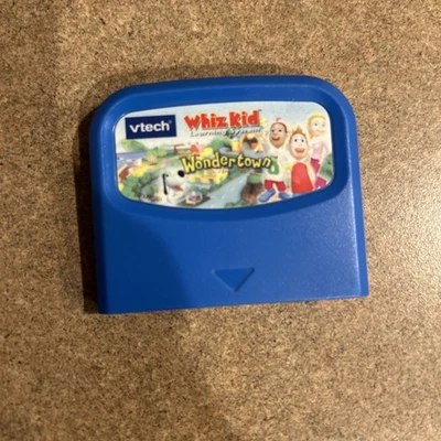 Vtech Whiz Kid Learning System Game Wonder town - Image 1 of 4